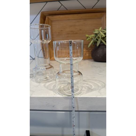 Vintage Pyrex The Un-Candle Floating Candle Set by Corning/Pyrex Candle Sticks - Picture 5 of 7